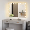 18 LED Hollywood Makeup Mirror Large Vanity Light Mirror 80*60 cm USB Charging