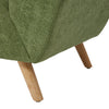 Thicknss Cushion Armchair Accent Chair Padded Occasional Chair Solid Wood Frame