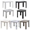Modern 110/75cm Wooden Dining Table for Dining Room Kitchen for 2-6 People