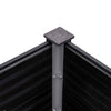 Garden Raised Bed 300x100x54 cm WPC Grey vidaXL