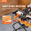 Mitre Saw Stand 100in Rolling Foldable Wheeled Miter Saw Stand 550lbs