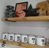 Solid Wood Rustic Shelving, Bookshelf Scaffold Board, industrial with brackets