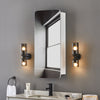 Bathroom Cabinet Wall Mounted Mirror Door Storage Cosmetic Make-up Magnifier