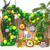 Jungle Animal Balloons Set Birthday Party Wild Forest Theme Home Decoration Kit
