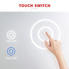 Bathroom Mirror with LED Lights Touch Sensor Backlit Illuminated IP44 500x700mm