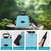 5L Electric Garden Sprayer Battery Powered Water Sprayer w/3 Nozzles Weed