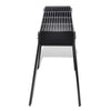 BBQ Stand Charcoal Barbecue Square Outdoor Garden Camping Smoker Grill