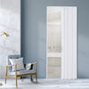 Internal Bi Folding Concertina Accordion Door PVC Sliding Divider Doors Bathroom
