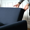 Dahlia Navy Blue 2-Seater Pull Out Sofa Bed - Convertible Sleeper Sofa