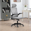 Ergonomic Mesh Home Office Chair Computer Desk Chair Swivel Adjust Height Grey