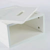 Wooden Slimline Shaker Unit Multi purpose Bathroom Toilet Roll Storage Tidy Box