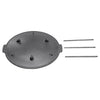 Griddle Hot Plate Cast Iron BBQ Grill Cooking Camping Hob Steaks Barbecue Party