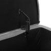 Velvet Storage Ottoman Footrest Bench Stool Box Seat Pouffe Chair Chest Bedroom