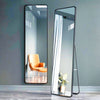 Full Length Mirror Bedroom Floor Mirror Black Frame Free Standing Hanging Mirror