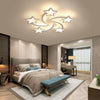 Square/Ring LED Ceiling Lamp Dimmable Light Chandelier Fixture Living Bedroom