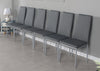 Set of 4/6 Diamond Dining Chairs Metal Legs High Back Seat Dining Room Furniture