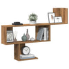 Wall Shelf Artisian Oak 100x15x70 cm Engineered Wood