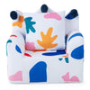 Kids Sofa Chair Foam Filled Armchair Leaf Toddler Couch Upholstered Armchair
