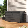 Garden Storage Deck Box Outdoor Equipment Tool Cabinet Utility Chest Waterproof