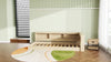 Multifunctional Wooden Single Bed Frame with Storage Space for Adults, Teenagers