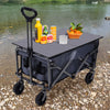 Heavy Duty Foldable Camping Outdoor Garden Trolley Cart Wagon Truck Wheelbarrow