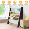 4 Tier Magazines Rack Kids Baby Bookshelf Book Storage Display Organizer Holder