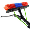 30ft Window Cleaning Pole Equipment Water Fed Telescopic Extendable Brush Kit