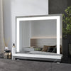 Large Hollywood Make Up Mirror Stand Vanity LED Light Dressing Table Bedroom NEW