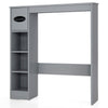 Over The Toilet Storage Cabinet Multifunctional Storage Rack w/Adjustable Shelve