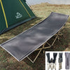 Camping Folding Bed Cot Camp Guest Bed Outdoor Sleeping Heavy Duty w/ Bag