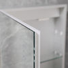 Bathroom Dimmable LED Light Up Mirror Cabinet W/ Storage/Demister/Sensor Switch