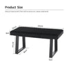 Hallway Bench End of Bed Bench Upholstered Ottoman Padded Seat Stool for Bedroom