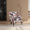 Chesterfield Wing Back Armchair Studded Fabric Upholstered Lounge Tub Sofa Chair