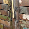 Reclaimed Wood Bookshelf Bookcase 2 Doors & 3 Shelves