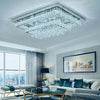 Modern LED Chandelier Light FlushMount Crystal Ceiling Light Living Bedroom Lamp