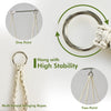 Macrame Hammock Chair Hanging Swing Seat W/ Colorful LED Lights Indoor Outdoor