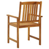 Garden Chairs 8 pcs Solid Acacia Wood vidaXL