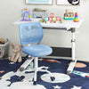 Ergonomic Children Study Chair Kids Desk Chair Adjustable Mesh Chair-Blue