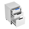 Lockable Drawer Office File Document Cabinet Printer Stand Filing Storage Table