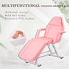 Massage Couch Bed SPA Salon Chair Therapy Table Adjustable Recliner W/Stool Set