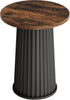 Round Dining Table for 2, 23-Inch Modern Small Circle Kitchen Dinner Table