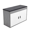 2 Doors Shoe Rack Hallway Shoe Cabinet Bench Storage Shoe Rack Unit Cushion Seat