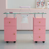 Manicure Nail Table Nail Beauty Technician Desk Art Workstation + Dust Collector