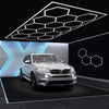14 Hexagon LED Lighting Car Detail Garage Workshop Retail Lighting Gym Home UK