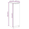 Shoe Cabinet Grey Sonoma 30x35x100 cm Engineered Wood