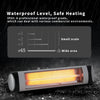 Electric Heater Garden Heating Free Standing/Wall-mounted/Hanging Outdoor Warmer
