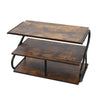 Wooden 3Tier Shoe Rack Storage Shelf Unit Organiser Footwear Stand Door Bathroom