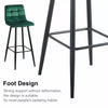 2 Pcs Breakfast Bar Stools High Counter Chair Kitchen Pub Restaurant Barstool