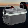 45L Large Portable Electric Car Fridge Camping Travel Cooler Cool Box Warm Box