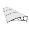 Outdoor Shade Patio Rain Cover Rain Shelter Door Canopy Awning/100/120/200/300cm